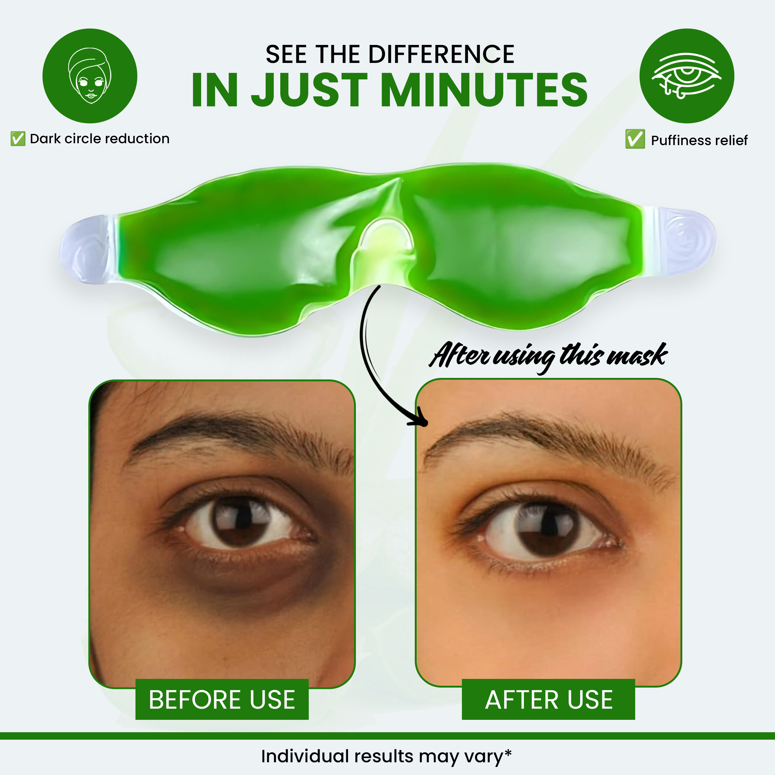 2 Pack Eye Mask