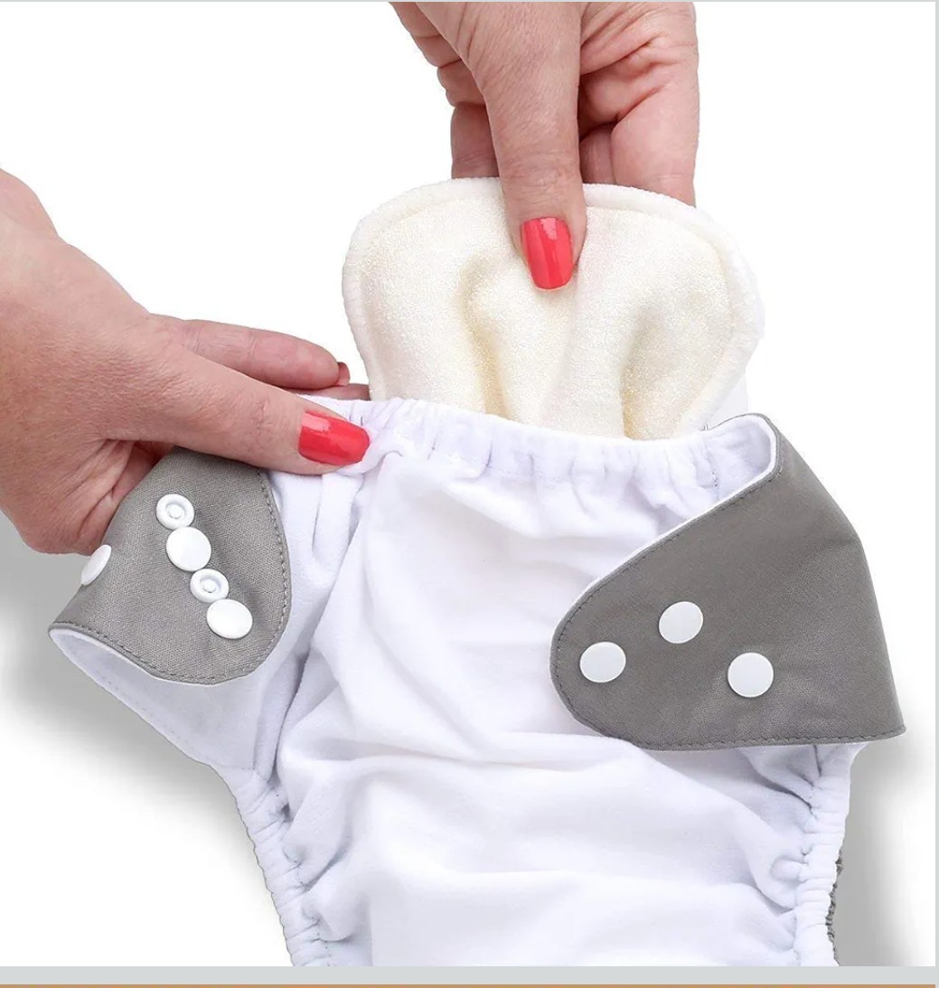 2 Pack Premium Baby Diapers - Newborn (Purple)