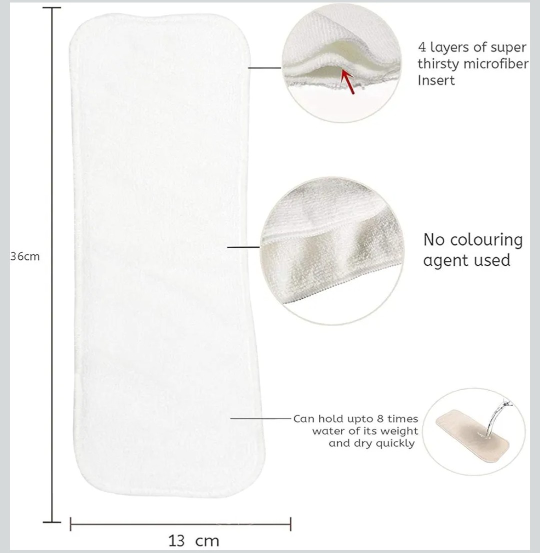 3 Pack Premium Baby Diapers (Red)