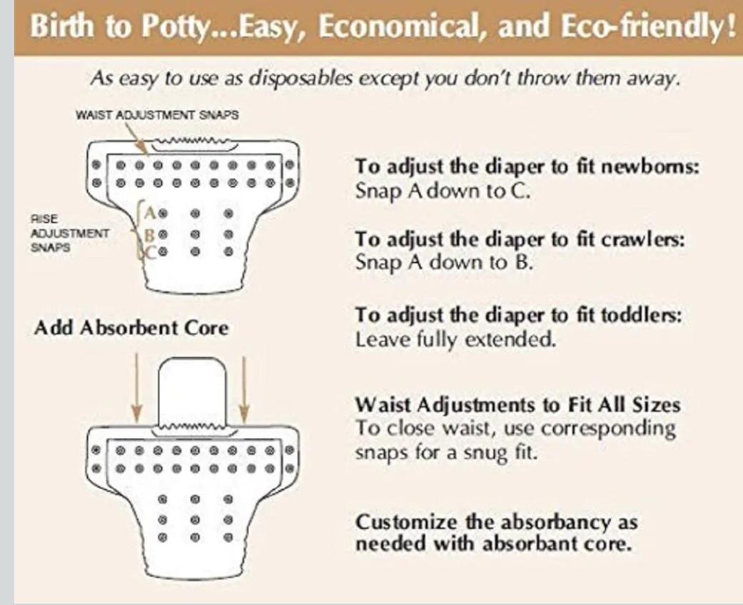 3 Pack Premium Baby Diapers (Red)